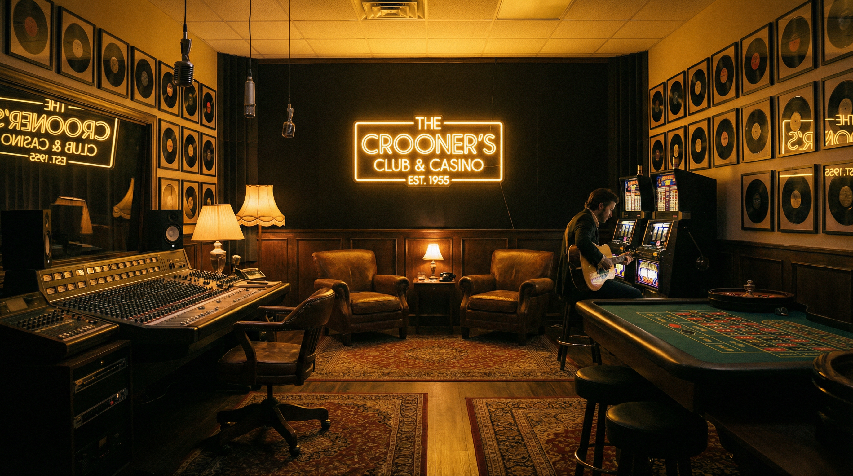 五龙捕鱼 - 黑胶唱片游戏音乐平台的幕后故事